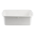 Tablecraft 7 Inch White Tote Box — 1 Per Case