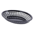 Tablecraft Oval Jumbo Black Basket — 1 Per Case