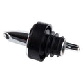 Tablecraft Chrome Black Free Flow Pourer — 12 Per Case