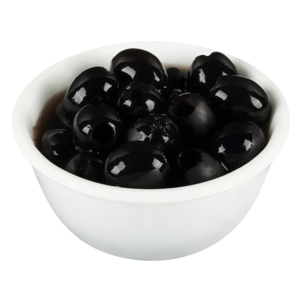 Pearls Medium Pitted Ripe Olives Canned, 51 Ounce — 6 Per Case