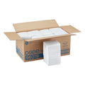 Dixie Square 1-Ply White Beverage Napkin, 9.5" — 8 Per Case