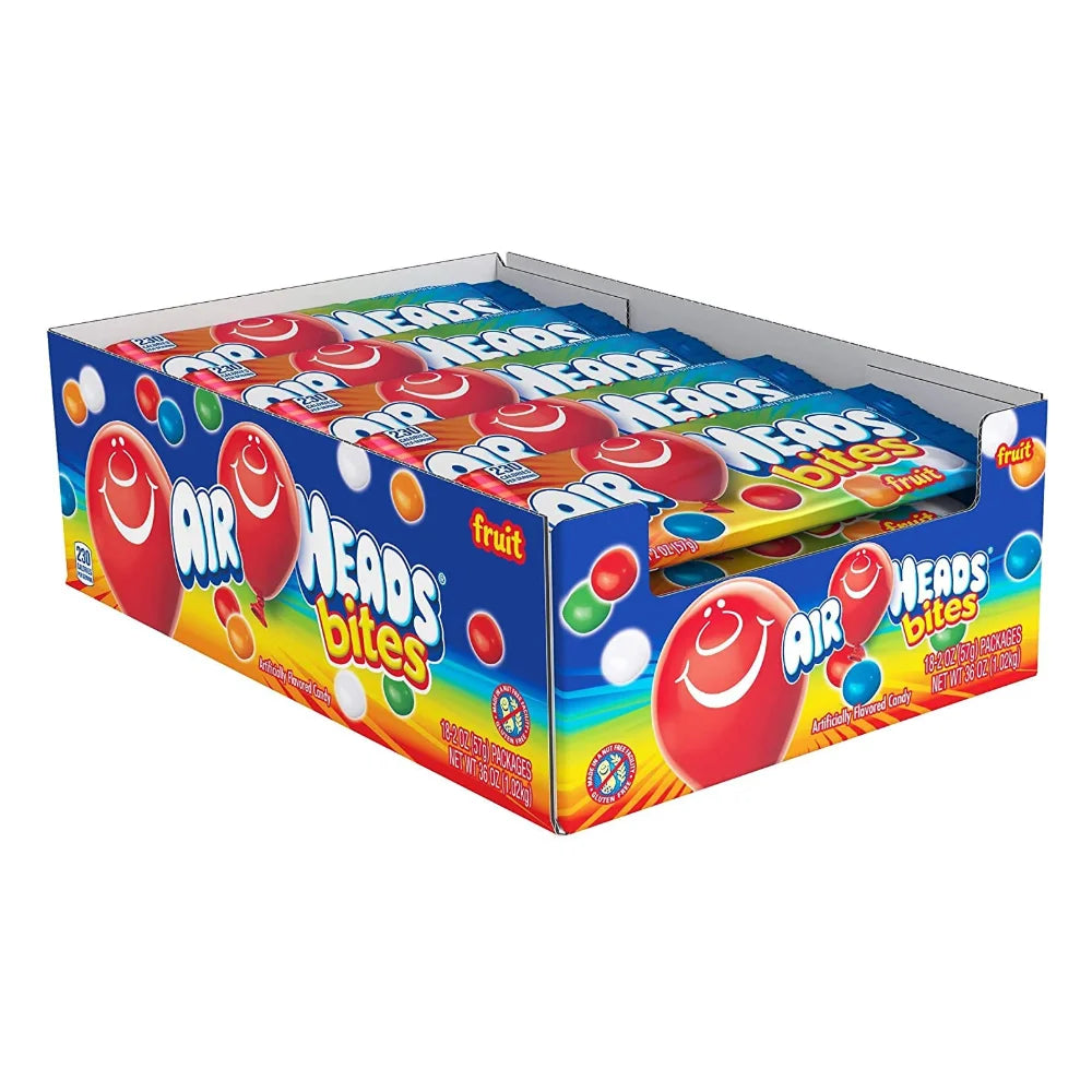 Airheads Original Fruit Bites, 2 Ounce — 144 Per Case