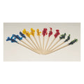 Goldmax 2.75 Inch Wooden Regular Frills Pick, 1000 Count — 10 Per Case