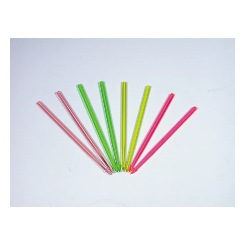 Goldmax Assorted Neon Spear Pick 5.5" Long, 1000 Count — 10 Per Case