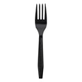Goldmax Cutlery Heavy Weight Black Fork, 100 Each — 10 Per Case