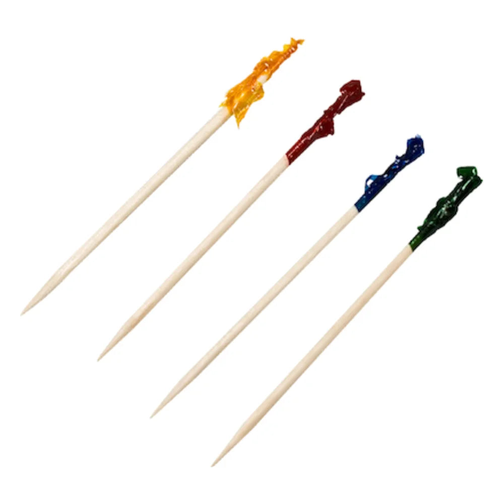 Handgards 3 Inch Frill Wood Pick — 10000 Per Case