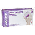 Handgards Snugfit Clear Form-Fitting Lightly Powdered Vinyl Glove, Medium — 1000 Per Case