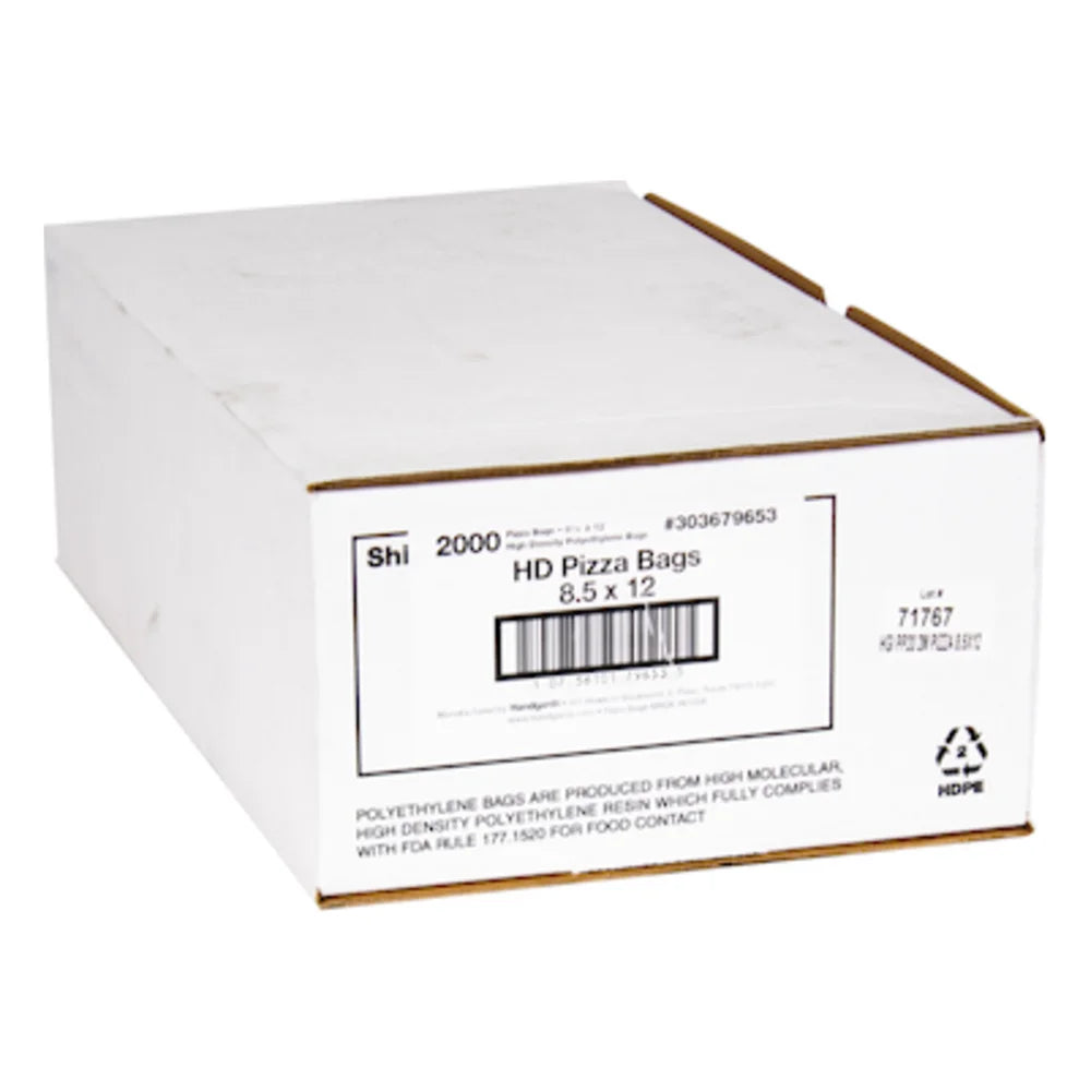 Handgards Bag Pizza 8.5X12 — 2000 Per Case