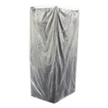 Tuffgards High Density Polyethylene Clear Roll Pack 52 Inch X 80 Inch Bun Rack Cover — 50 Per Case