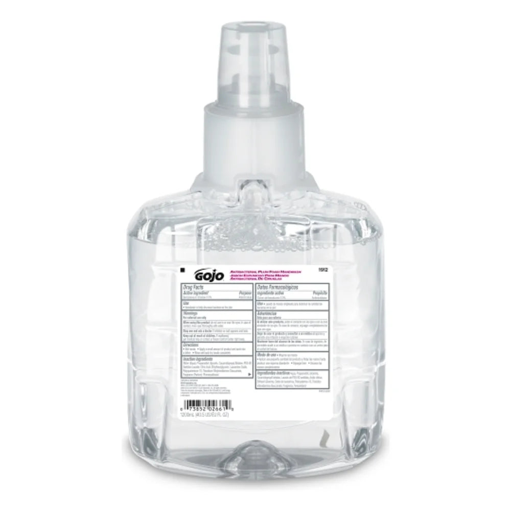 Gojo Antibacterial Handwash Plum Foam Soap, 1 Count — 2 Per Case