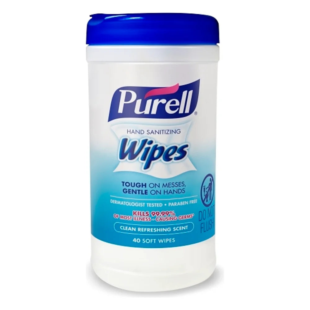 Purell Clean Refreshing Scent Canister Wipes, 1 Count — 6 Per Case