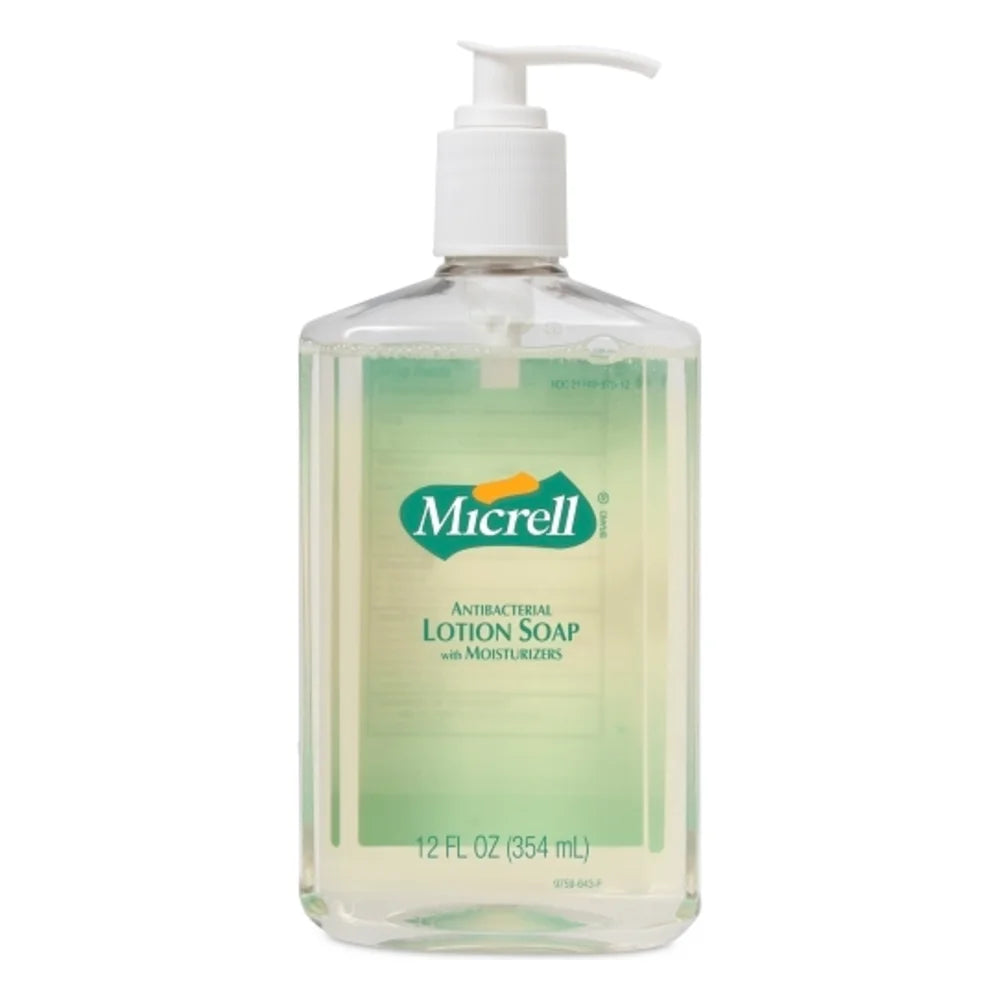 Micrell Antibacterial Lotion Pump Bottle — 12 Per Case