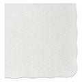 Smith Lee 9.5" X 13.5" White Embossed Scalloped Edge Paper Placemat — 1 Per Case