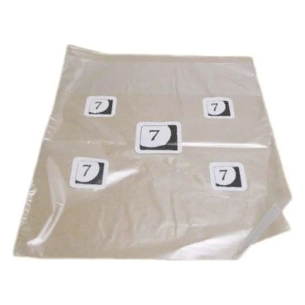 Pak-Sher 6.3 Inch X 7 Inch #7 Portion Food Storage Bag — 1 Per Case