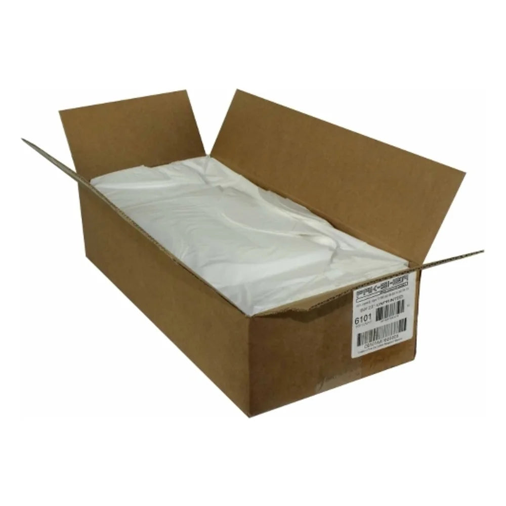 Pak-Sher 23 Inch X 10 Inch X 18.5 Inch White Carryout Bag — 500 Per Case