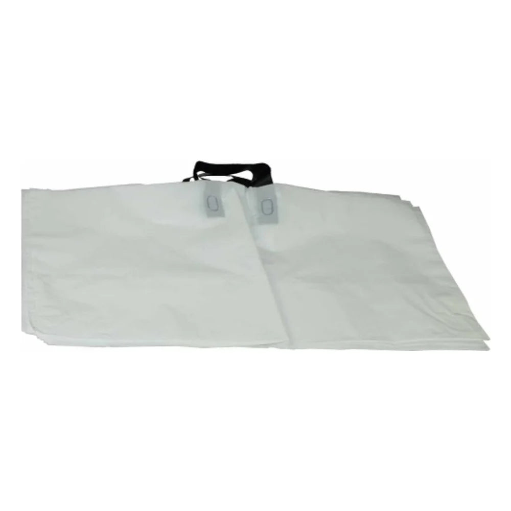 Pak-Sher 28 Inch X 13 Inch X 10 Inch Soft White Tote Bag — 250 Per Case