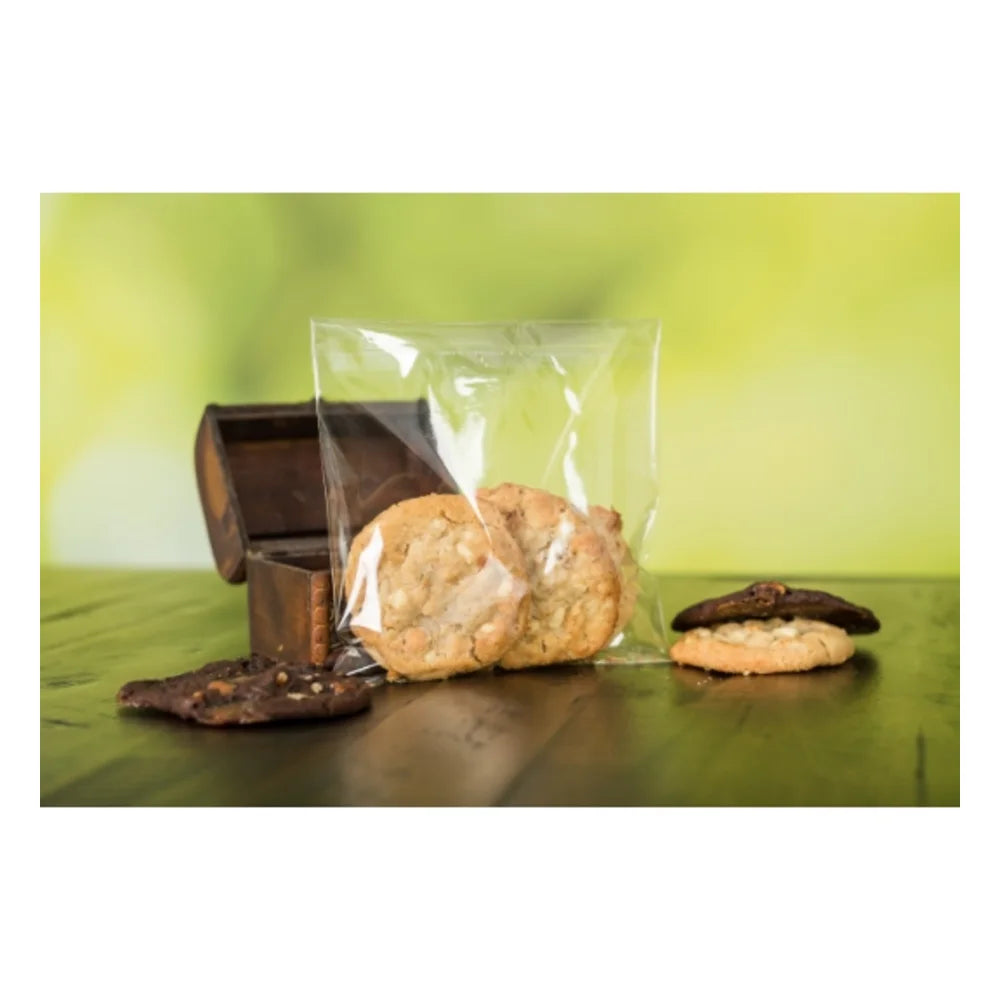 Pak-Sher 4.75 Inch X 6.5 Inch Tape Cookie Bag — 1 Per Case