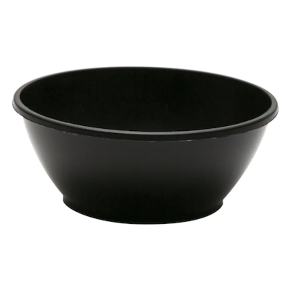 WNA-Comet 3Sh High Heat Plastic Dessert Black, 6 Oz — 20 Per Case