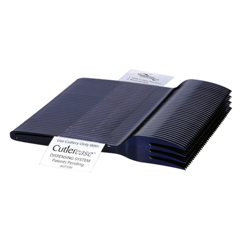 Cutlerease Black Bulk Fork — 24 Per Case
