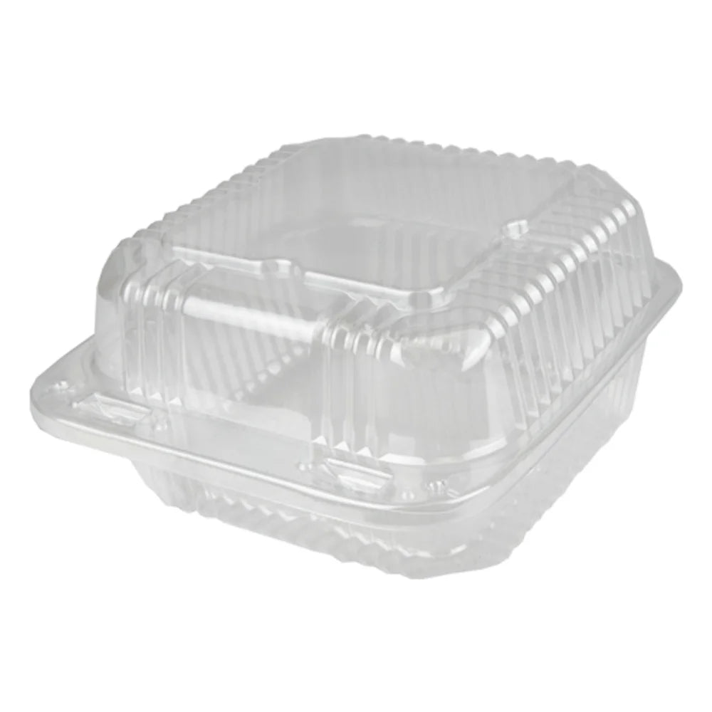 Durable Packaging 6 Inch Square Container — 500 Per Case