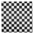 Durable Packaging Black Check Wax Sheets — 5 Per Case