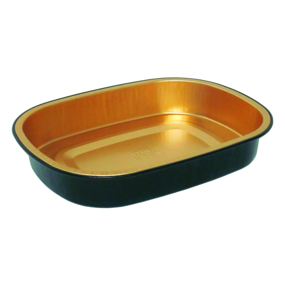 Durable Small Black & Gold Pan — 300 Per Case