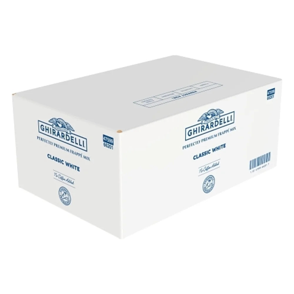 Ghirardelli Classic White Can Frappe, 3.12 Pound — 6 Per Case