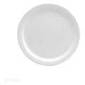 Oneida Buffalo Cream White Narrow Rim Plate, 5.5 Inch — 1 Per Case