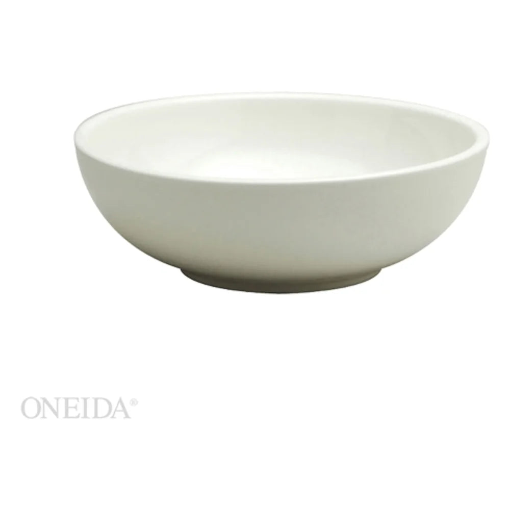 Oneida Cream White Rolled Edge Coupe Bowl, 48 Ounce — 1 Per Case