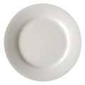 Vertex Argyle Rolled Edge White 10.25 Inch Plate — 1 Per Case