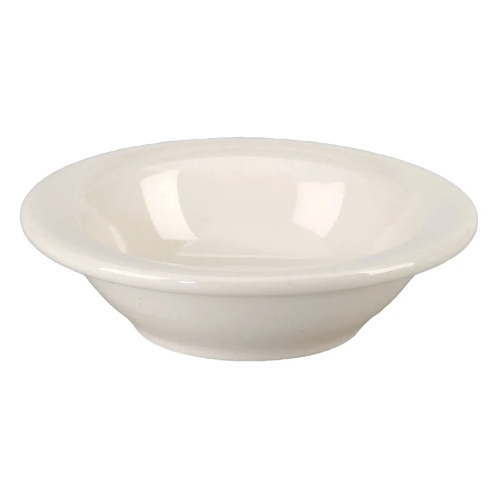Vertex Vistar Collection American White Narrow Rim 4 5/8 Inch Fruit Bowl, 4 Ounce — 1 Per Case