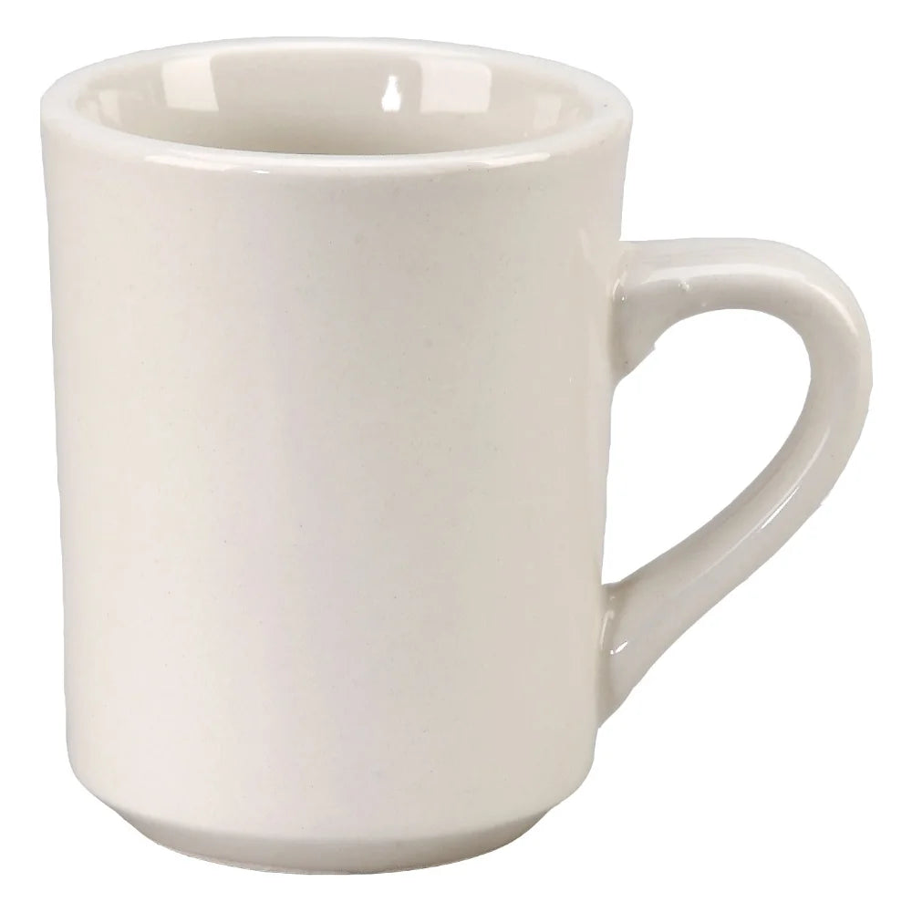 Vertex Vistar Collection American White Venture Mug, 8 Ounce — 1 Per Case