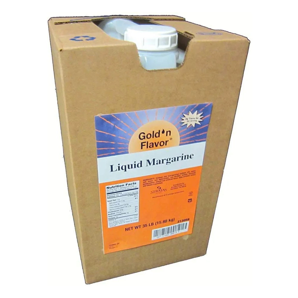 Gold N Flavor Liquid Margarine, 35 Pound — 1 Per Case