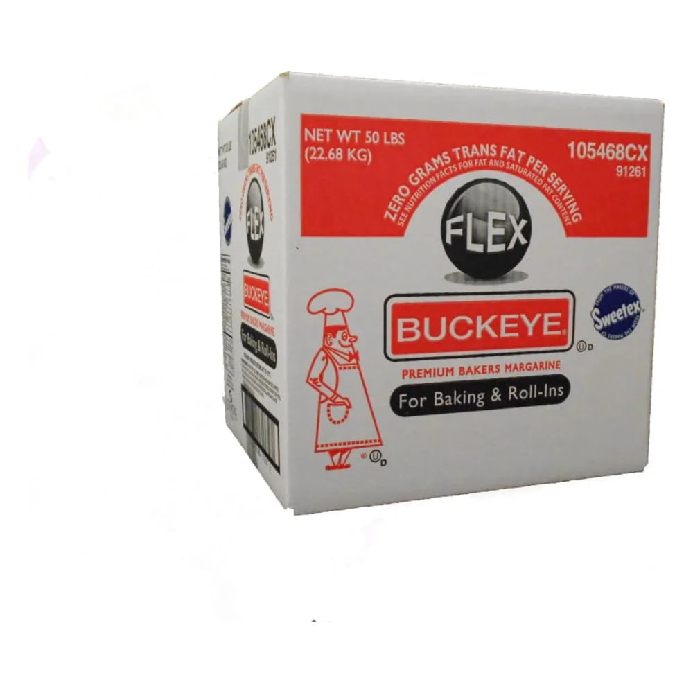 Buckeye Flex Baker's Margarine, 50 Pound — 1 Per Case