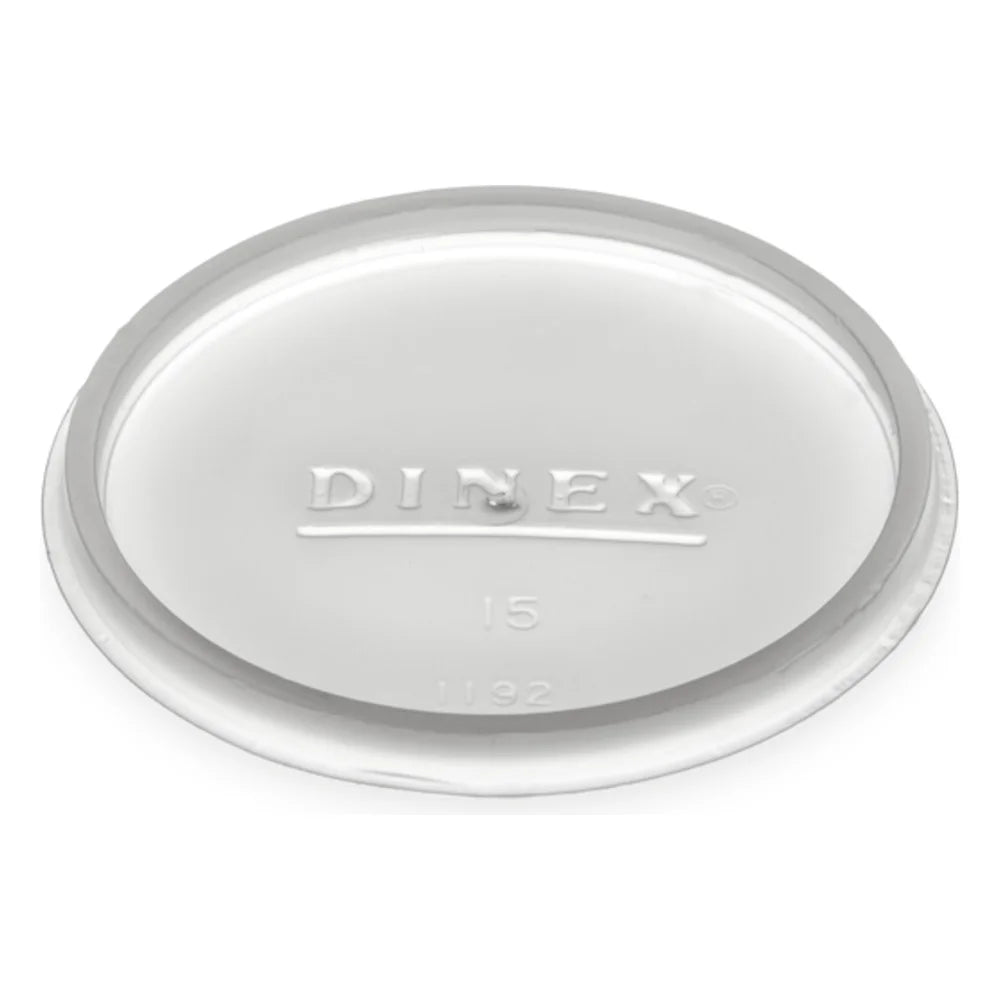 Dinex Translucent Tumbler Lid, 2.625 Inch — 1000 Per Case