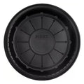 Dinex 9 Inch High Heat Disposable Black Plate, 500 Count — 1 Per Case