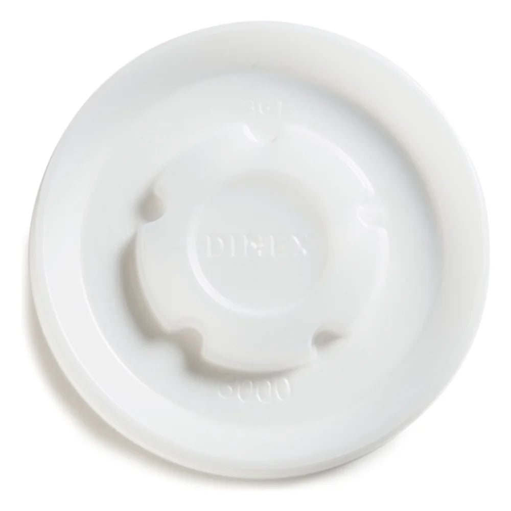 Dinex Lid Translucent, 3.5 Inch — 1500 Per Case