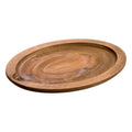 Lodge Jumbo Oval Walnut Stain Underliner — 1 Per Case