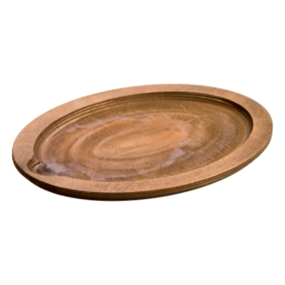 Lodge Jumbo Oval Walnut Stain Underliner — 1 Per Case