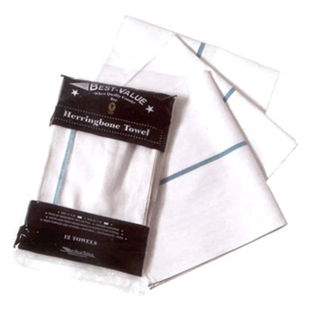 Chef Revival 15" X 26" Herringbone Towel — 12 Per Case