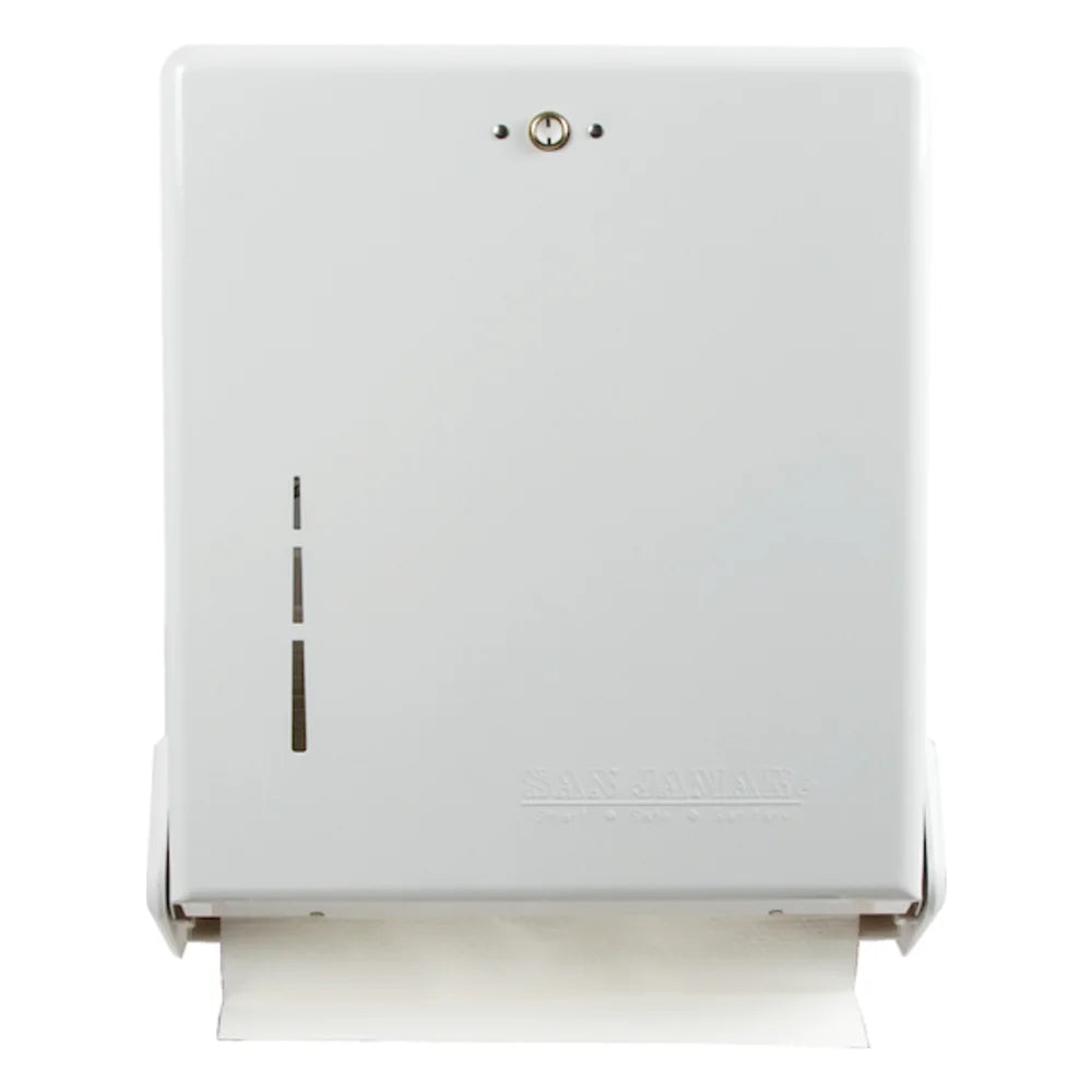 San Jamar True Fold Towel Dispenser, 1 Count — 1 Per Case