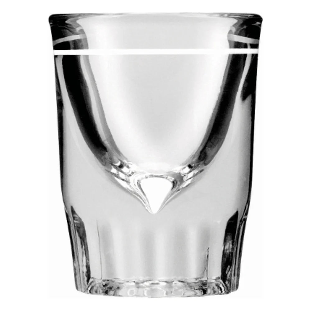 Anchor Hocking Whisky Shot Glass With Line, 1.5 Ounce — 1 Per Case