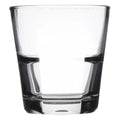 Anchor Hocking Clarisse Double Old Fashion Stackable Rim Tempered Glass, 12 Ounce — 1 Per Case