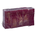 Hoffmaster 1.5 Inch X 4.25 Inch Flat Burgundy Paper Napkin Band, 2500 Each — 4 Per Case