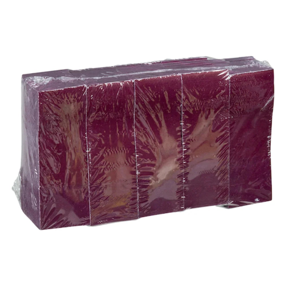 Hoffmaster 1.5 Inch X 4.25 Inch Flat Burgundy Paper Napkin Band, 2500 Each — 4 Per Case