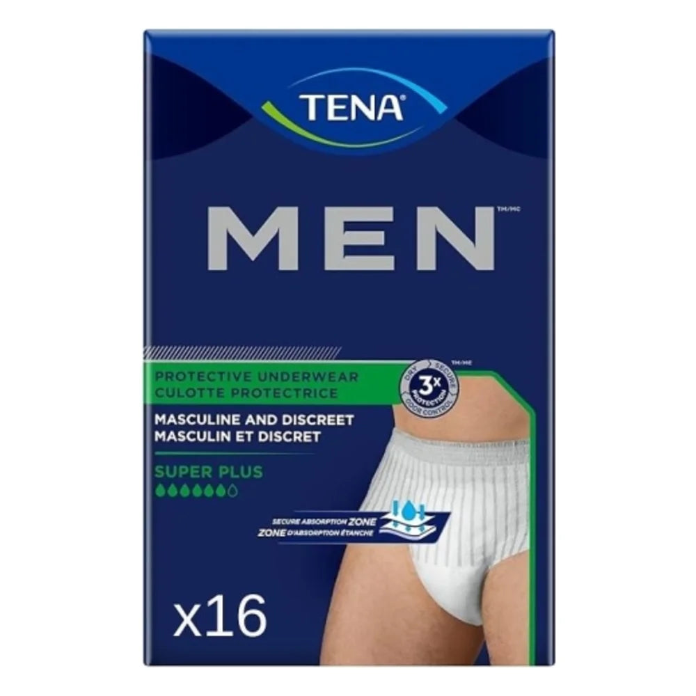 Tena Super Plus M/L, 16 Count — 4 Per Case
