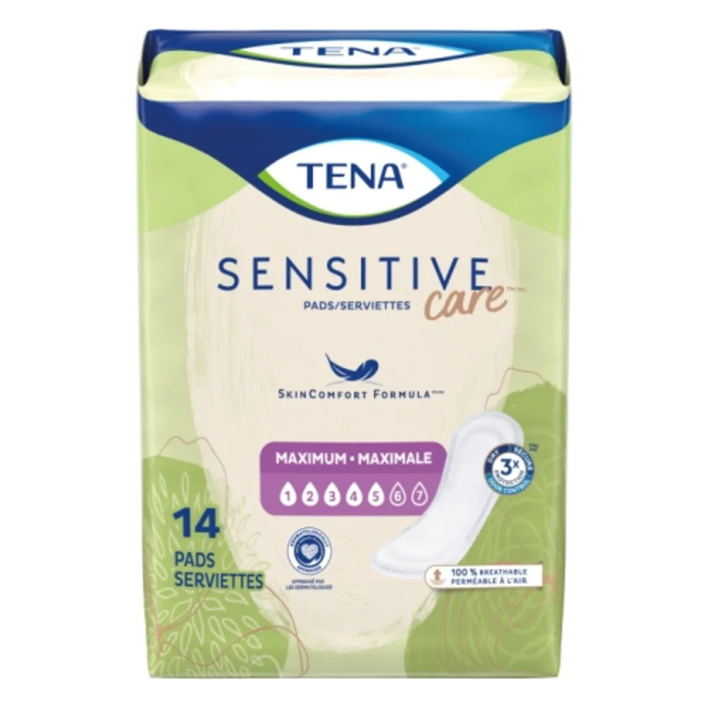 Tena Intimate Maximum Regular Pads, 14 Count — 6 Per Case