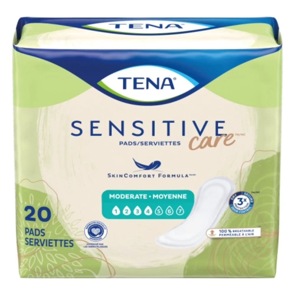 Tena Intimate Moderate Regular Pads, 20 Count — 6 Per Case