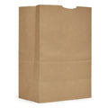 AJM 57# Natural Kraft Grocery Sack, 500 Count — 1 Per Case