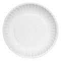 Nature's Own Green Label 6 Inch White Uncoated Paper Plate, 1000 Count — 1 Per Case
